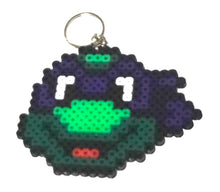 Load image into Gallery viewer, Teenage Mutant Ninja Turtles Inspired Keychain | Michaelangelo | Raphael |Donatello | Leonardo - Mariposa Rainbow Boutique