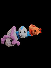 Load image into Gallery viewer, Crochet Axolotl Plush - extra Small
