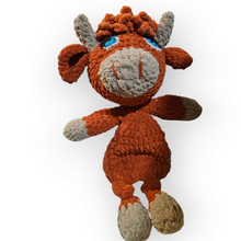 Load image into Gallery viewer, HIGHLAND COW BABY SNUGGLY LOVIE