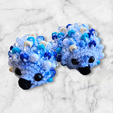 Load image into Gallery viewer, Hedgehog sensory crochet toy