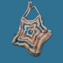 Load image into Gallery viewer, Handmade Crochet Star Pride Bag