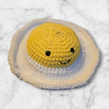 Load image into Gallery viewer, Crochet Fried Eggs - Mariposa Rainbow Boutique
