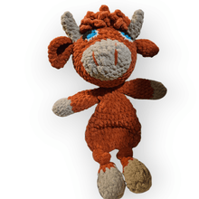 Load image into Gallery viewer, HIGHLAND COW BABY SNUGGLY LOVIE - Mariposa Rainbow Boutique