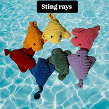 Load image into Gallery viewer, Sting Ray Crochet Family
