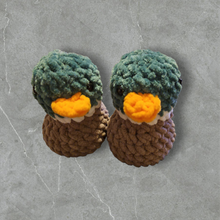 Load image into Gallery viewer, Crochet Baby Rubber Duck
