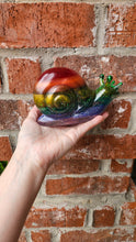 Load image into Gallery viewer, Rainbow Snail Resin