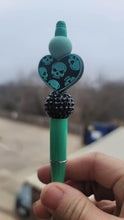 Load image into Gallery viewer, Skull Pens - Mariposa Rainbow Boutique