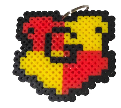 Gryffindor crest Keychain - Mariposa Rainbow Boutique