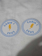 Load image into Gallery viewer, Percy Jackson Cabnin - Camp Half Blood Cabins | Stickers - Mariposa Rainbow Boutique
