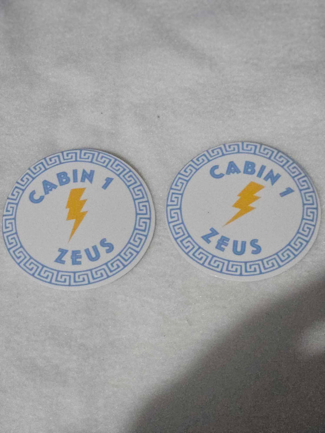 Percy Jackson Cabnin - Camp Half Blood Cabins | Stickers