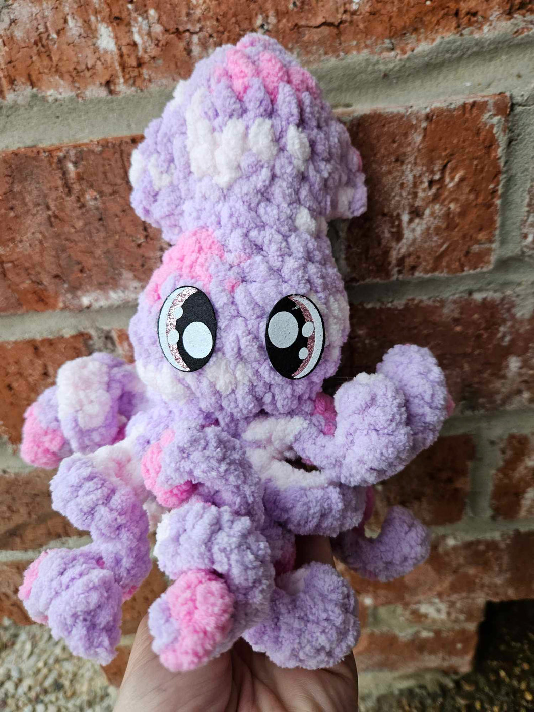 Crochet Baby Squid - Mariposa Rainbow Boutique