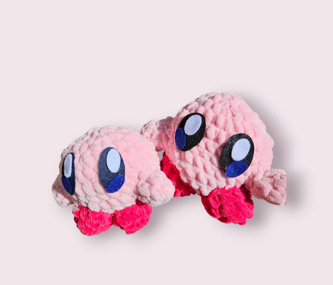 Kirby Classic Plushie | Amigurumi | Crochet Plushie