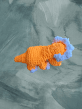 Load image into Gallery viewer, Baby Tricertops Snuggler Buddy - Mariposa Rainbow Boutique
