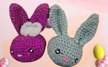 Load image into Gallery viewer, Bunny Crochet Keychain - Mariposa Rainbow Boutique
