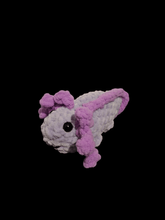 Load image into Gallery viewer, Crochet Axolotl Plush - extra Small - Mariposa Rainbow Boutique

