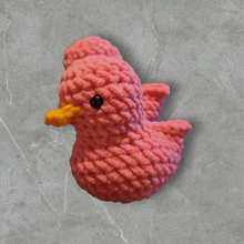 Load image into Gallery viewer, Crochet Baby Rubber Duck - Mariposa Rainbow Boutique
