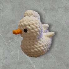 Load image into Gallery viewer, Crochet Baby Rubber Duck - Mariposa Rainbow Boutique
