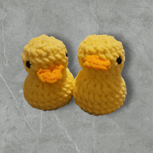 Load image into Gallery viewer, Crochet Baby Rubber Duck - Mariposa Rainbow Boutique

