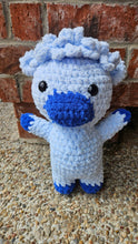 Load image into Gallery viewer, Crochet Blueberry Cow | Amigurumi Cow| Cow Plush| Blueberry Cow Plush | Blueberry Plush - Fruit Cow - Mariposa Rainbow Boutique
