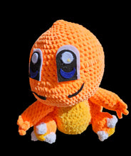Load image into Gallery viewer, Crochet Pokemon Charmander varying sizes - Mariposa Rainbow Boutique

