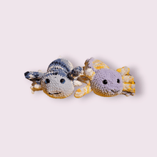 Load image into Gallery viewer, Large axolotl laying plush - Mariposa Rainbow Boutique
