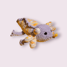 Load image into Gallery viewer, Large axolotl laying plush - Mariposa Rainbow Boutique
