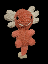 Load image into Gallery viewer, Medium axolotl standing plush - purple and pink - Mariposa Rainbow Boutique
