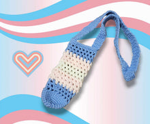 Load image into Gallery viewer, Mesh Water Bottle Holder - Mariposa Rainbow Boutique
