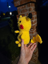 Load image into Gallery viewer, Pikachu yellow fighting cat - Mariposa Rainbow Boutique
