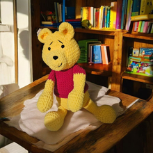 Load image into Gallery viewer, POOH CROCHET PLUSH - Mariposa Rainbow Boutique
