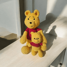 Load image into Gallery viewer, POOH CROCHET PLUSH - Mariposa Rainbow Boutique

