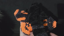 Load and play video in Gallery viewer, Rotating Tail Fidget | Soft Blanket Yarn Butterfly | Cozy Sensory Friend | Handmade Crochet Plush
