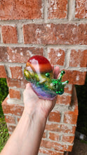 Load image into Gallery viewer, Rainbow Snail Resin - Mariposa Rainbow Boutique
