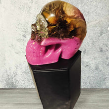 Load image into Gallery viewer, Resin Flower Skull - Mariposa Rainbow Boutique
