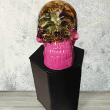 Load image into Gallery viewer, Resin Flower Skull - Mariposa Rainbow Boutique
