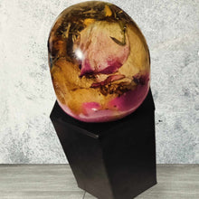 Load image into Gallery viewer, Resin Flower Skull - Mariposa Rainbow Boutique
