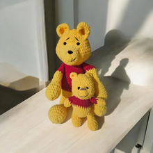 Load image into Gallery viewer, POOH CROCHET PLUSH
