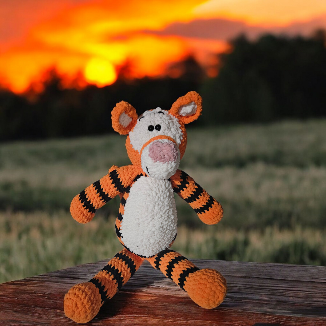 Crochet Plush Tigger