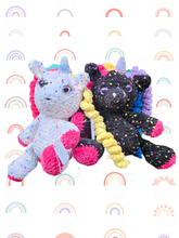 Load image into Gallery viewer, Small Rainbow Unicorn Doll Plushie - Mariposa Rainbow Boutique
