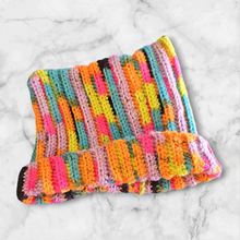 Load image into Gallery viewer, Variegated Cat ear beanie - Mariposa Rainbow Boutique
