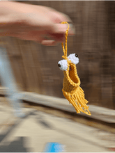 Load image into Gallery viewer, Yip-Yip rearview mirror hangers | bag attachment - Mariposa Rainbow Boutique
