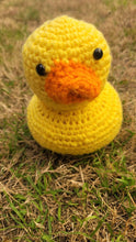 Load image into Gallery viewer, Crochet duck - Mariposa Rainbow Boutique
