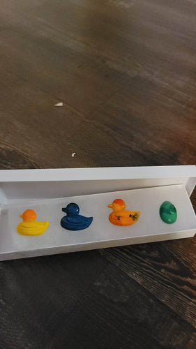 Egg and duck crayon sets - Mariposa Rainbow Boutique