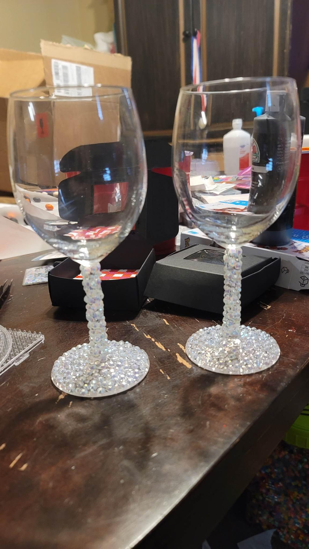 Crystal wine glass - wedding gifts