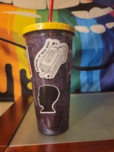 Load image into Gallery viewer, Stranger glitter tumbler - Mariposa Rainbow Boutique
