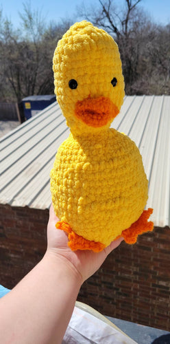 Big Duck Dale - Rubber Duck Crochet - Mariposa Rainbow Boutique